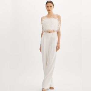 Lamarque Zaina Feather Bustier